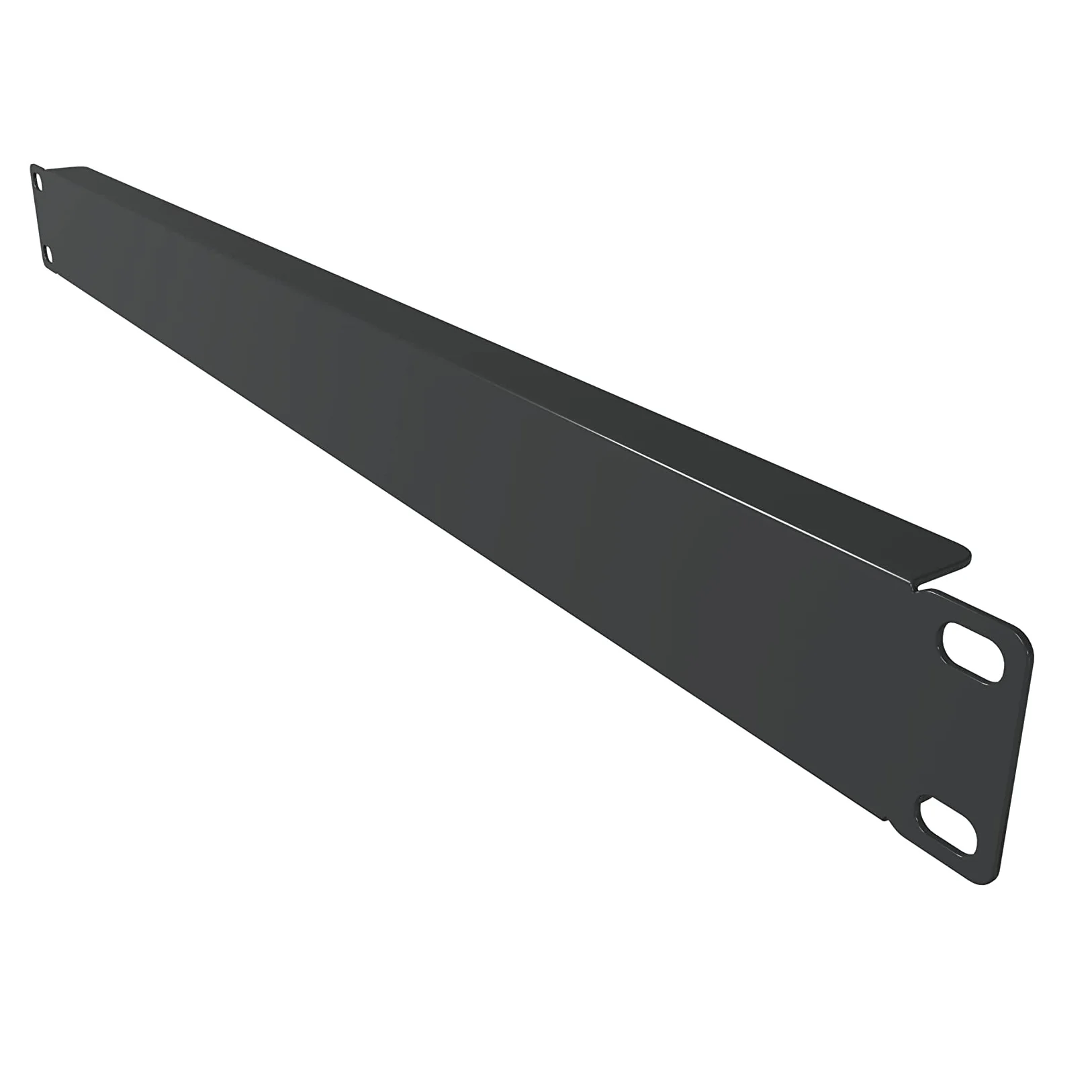 1U Blank Panel (2 Pack) - Metal Spacer 19" Filler for Server Rack Cabinet Enclosure - Black Durable Steel - Image 8