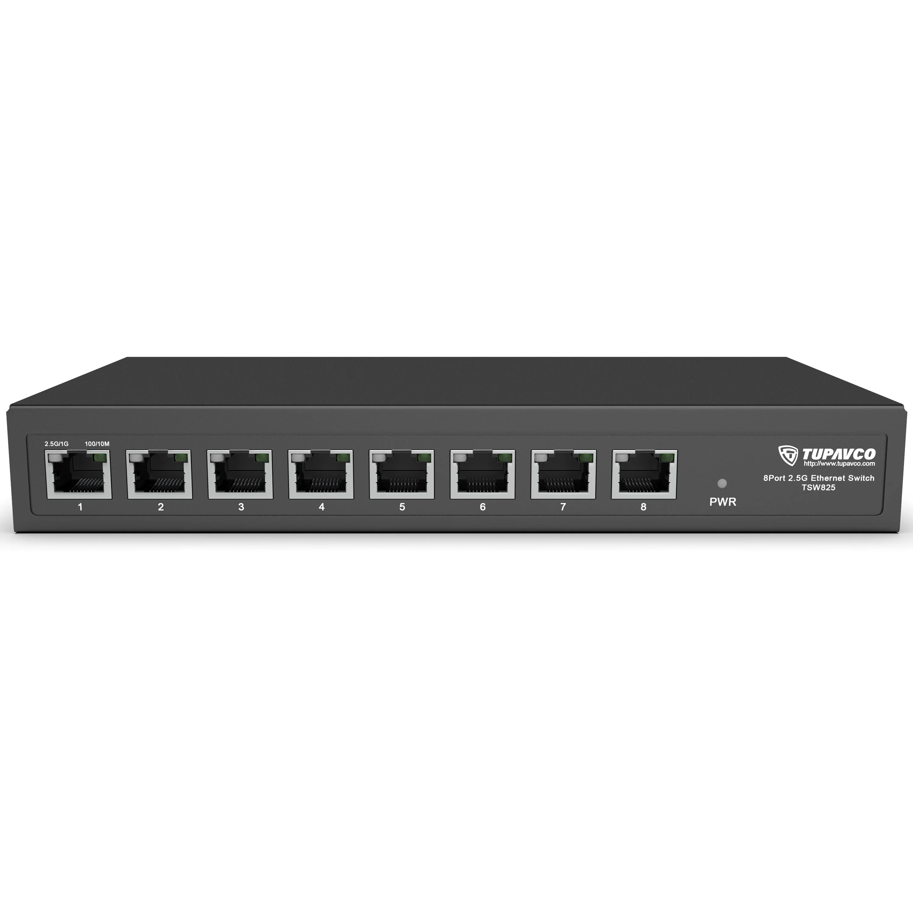 2.5GB Switch (8 Port) for Ethernet Network - High Speed 10M/100M/1G/2.5G Gigabit (802.3bz) - Tupavco TP1980 - Image 7