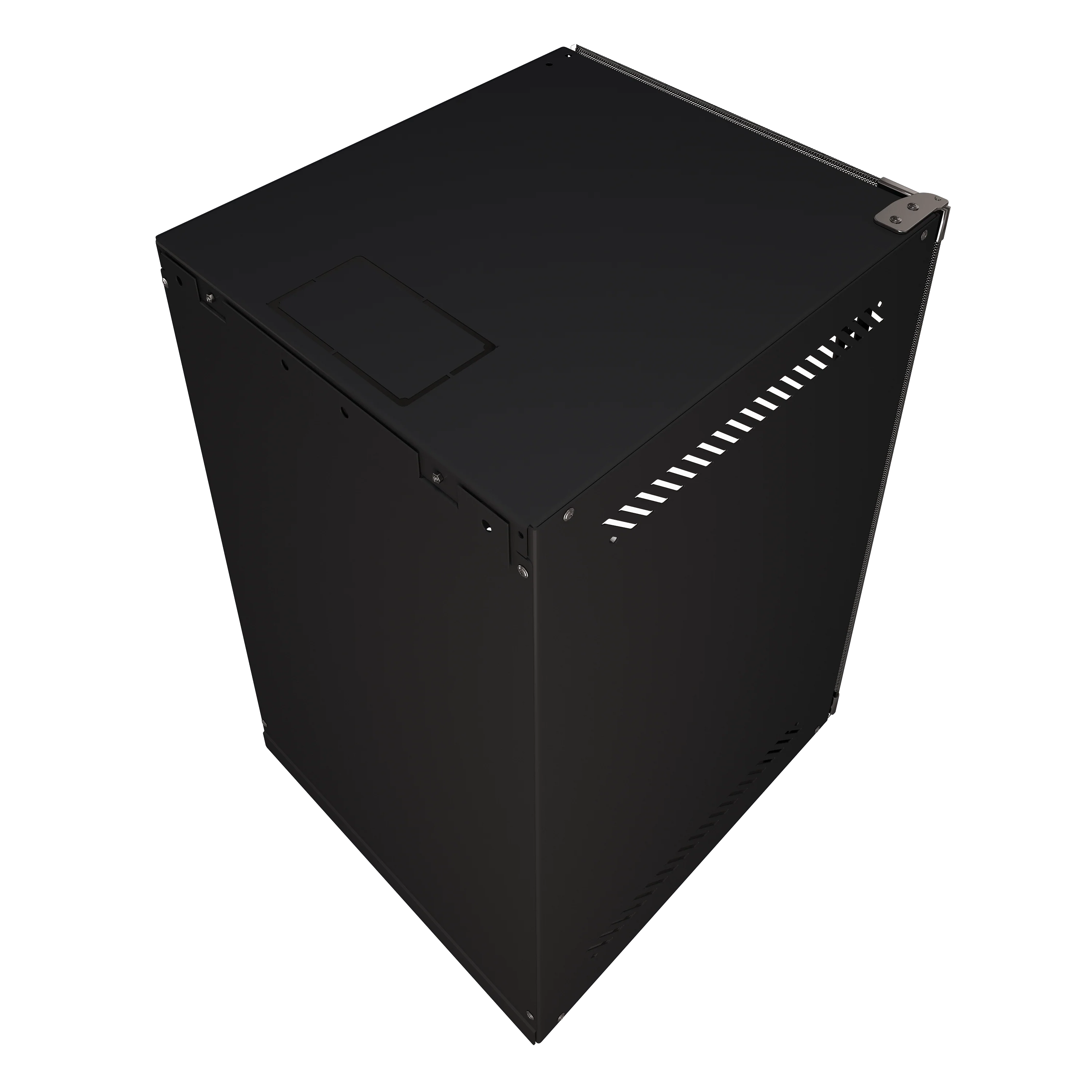 9U Portable 10" Network Cabinet Half-Rack SOHO Floor/Wall Mount Glass Door Secured Lock - Image 5