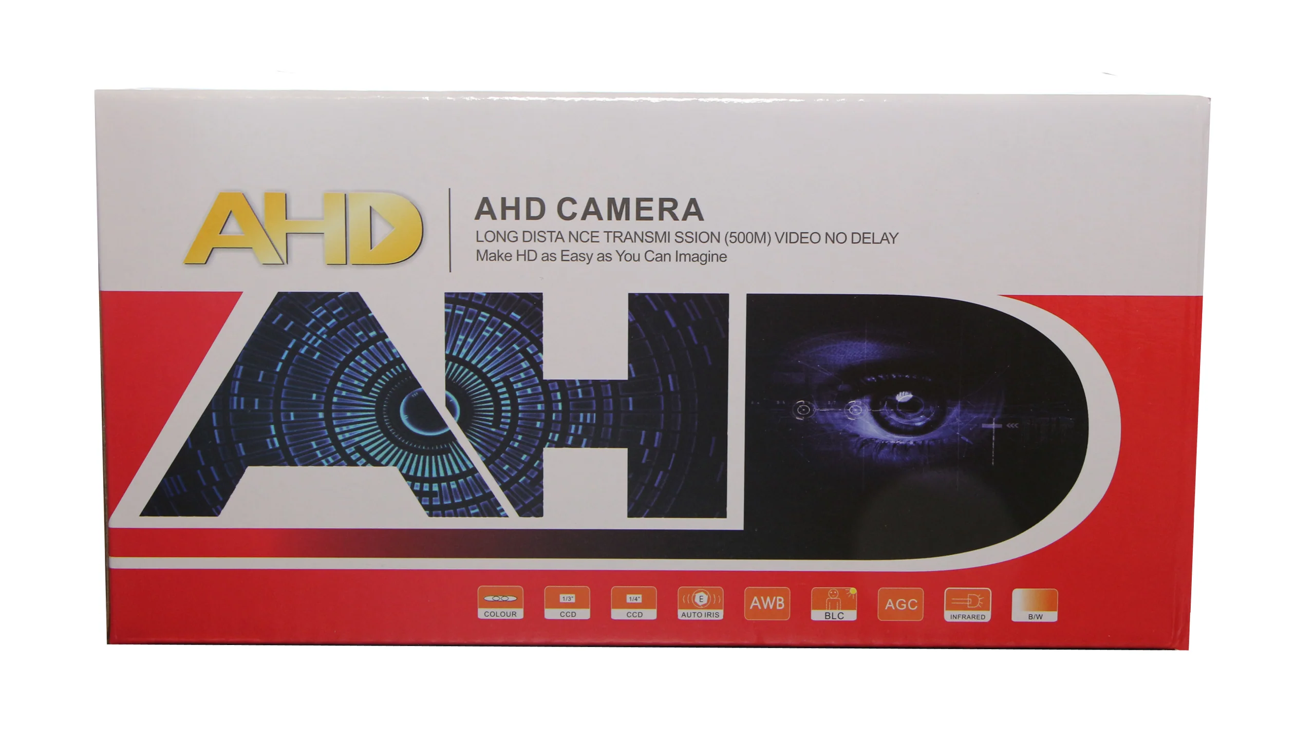 Bullet Camera 4 in 1 HD 720p AHD/CVI/TVI and CVBS 800TVL IP66 Outdoor/Indoor Megapixel High Definition 1/4" 3.6mm Lens Day/Night 24 LED - Image 5