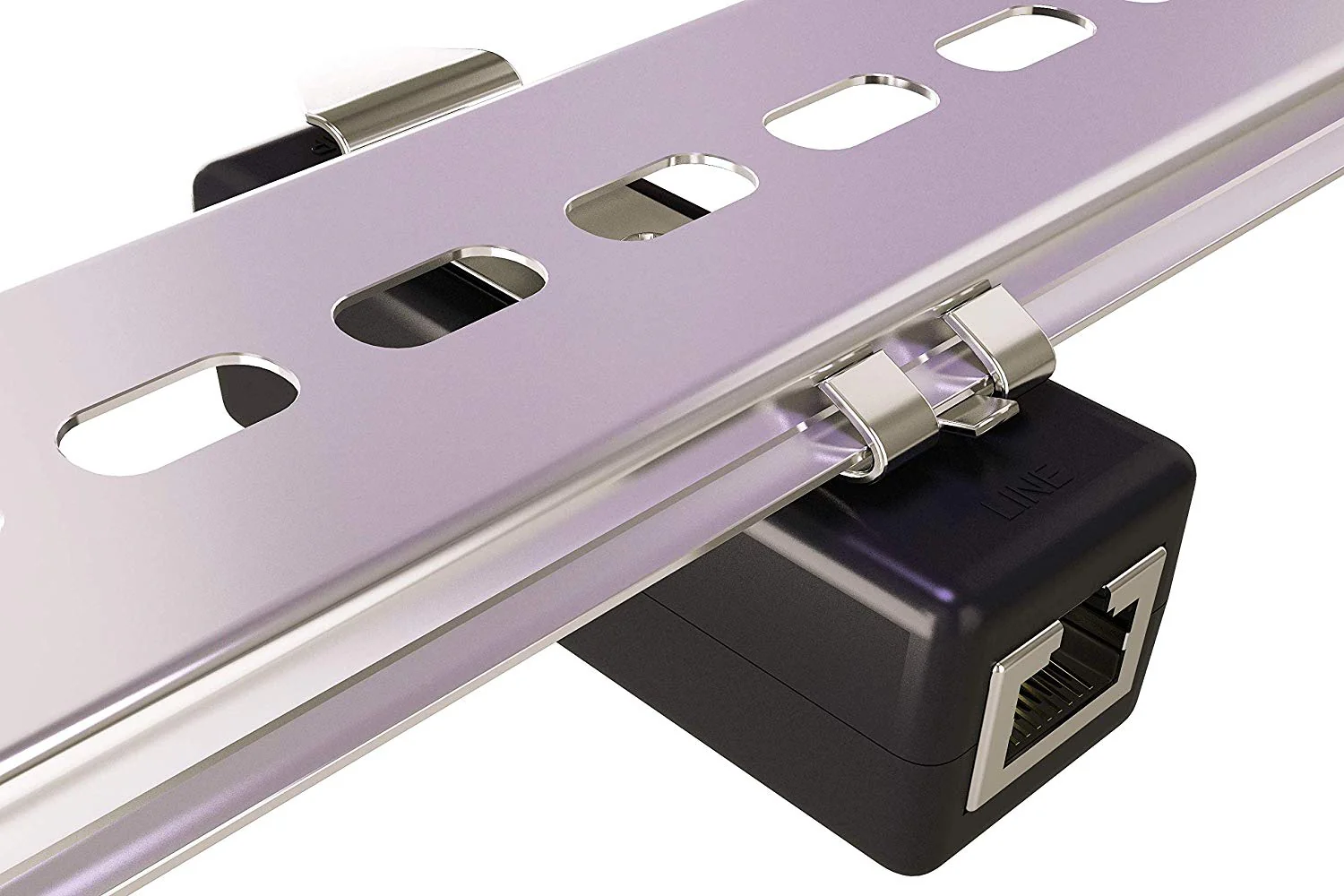 Ethernet Surge Protector - PoE+ - Gigabit - (with DIN Rail Mount Option) - Image 4