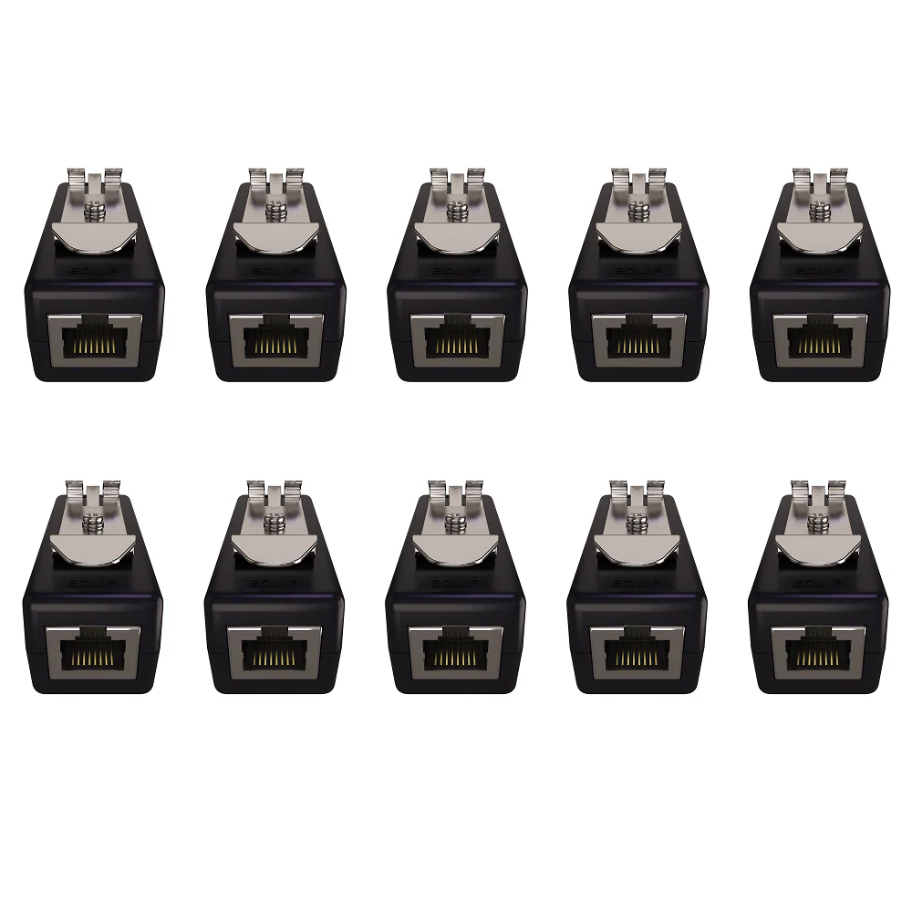 Ethernet Surge Protector (10 pack) - PoE+ - Gigabit - (with DIN Rail Mount Option)