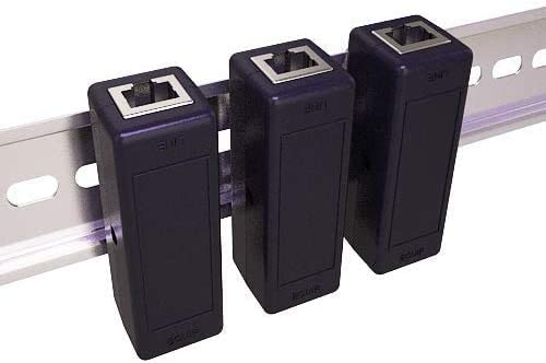 Ethernet Surge Protector (10 pack) - PoE+ - Gigabit - (with DIN Rail Mount Option) - Image 2