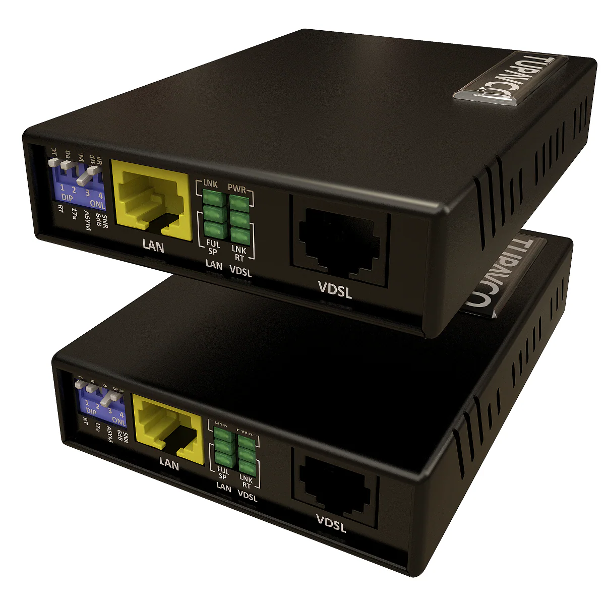 Ethernet Extender Kit - 2pc Pair TEX-100 - Range up to 1 Mile over Phone Copper Wire or Network Cable - Image 2