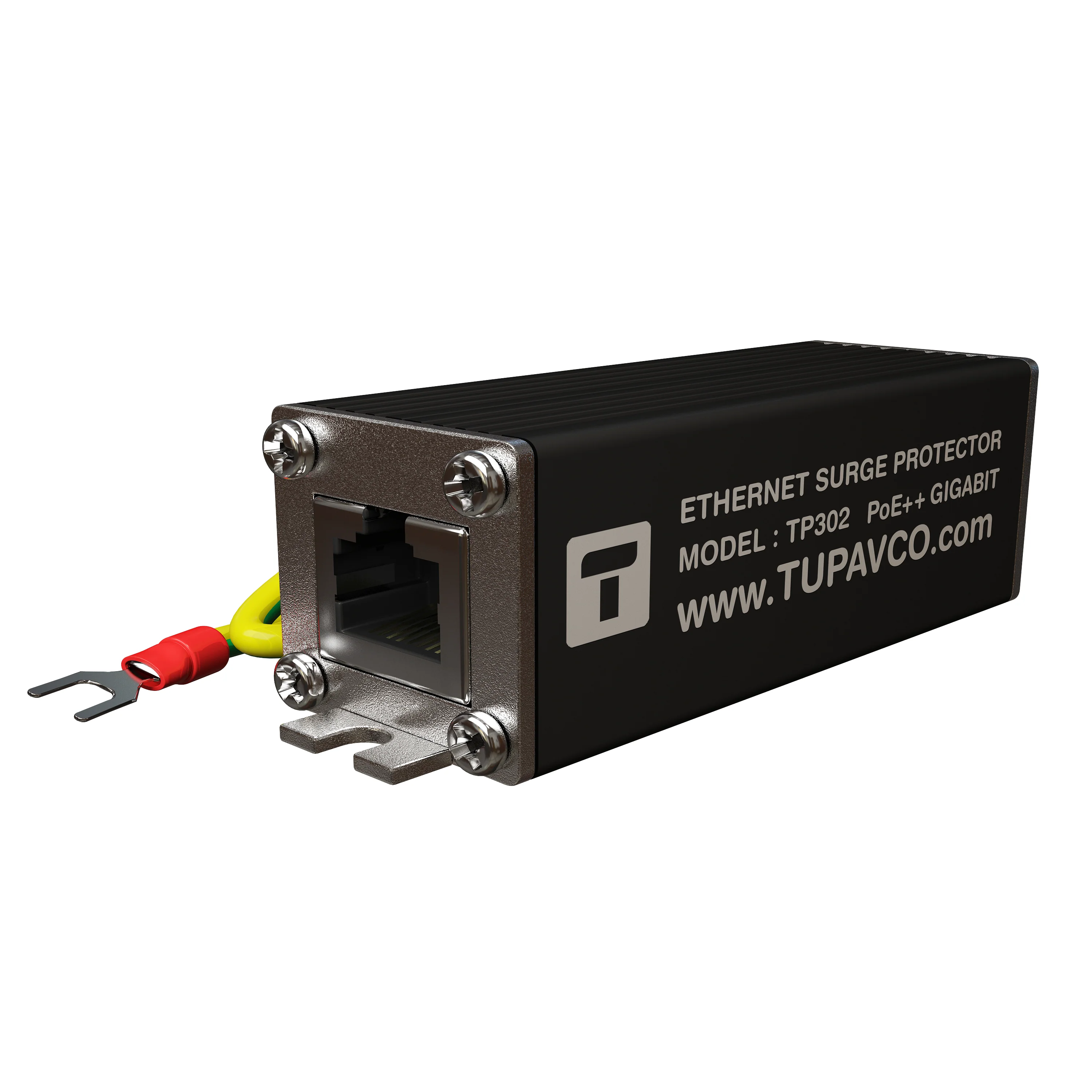 Tupavco TP302 Ethernet Surge Protector PoE++ Gigabit RJ45 Lightning Suppressor - Image 3