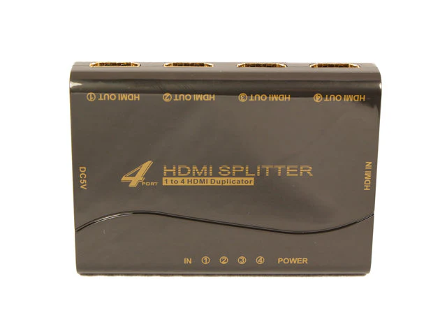 HDMI Splitter 4 Port 1080p Audio/Video Amplifier Distribution Hub - Image 3