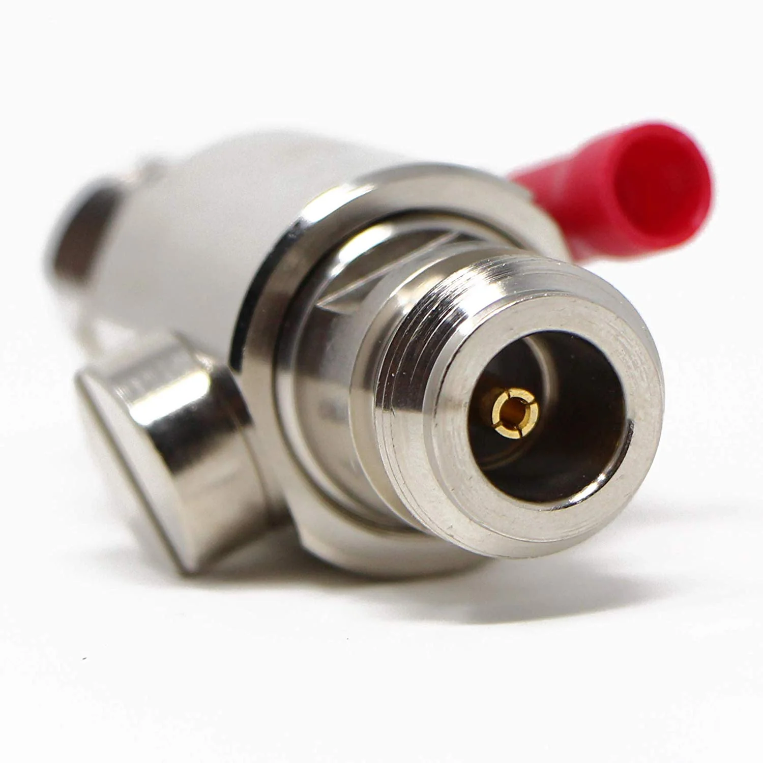 N-Female to N-Female Bulkhead RF Converter/Adapter with Coaxial Cable Lightning Surge Protection - Image 3