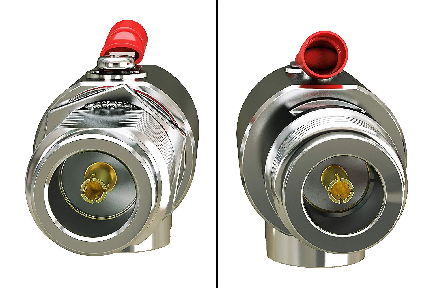 N-Female to N-Female Bulkhead RF Converter/Adapter with Coaxial Cable Lightning Surge Protection - Image 7