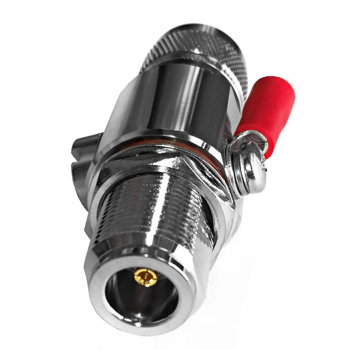 N-Male to N-Female RF Converter/Adapter with Coaxial Cable Lightning Surge Protection - Image 3