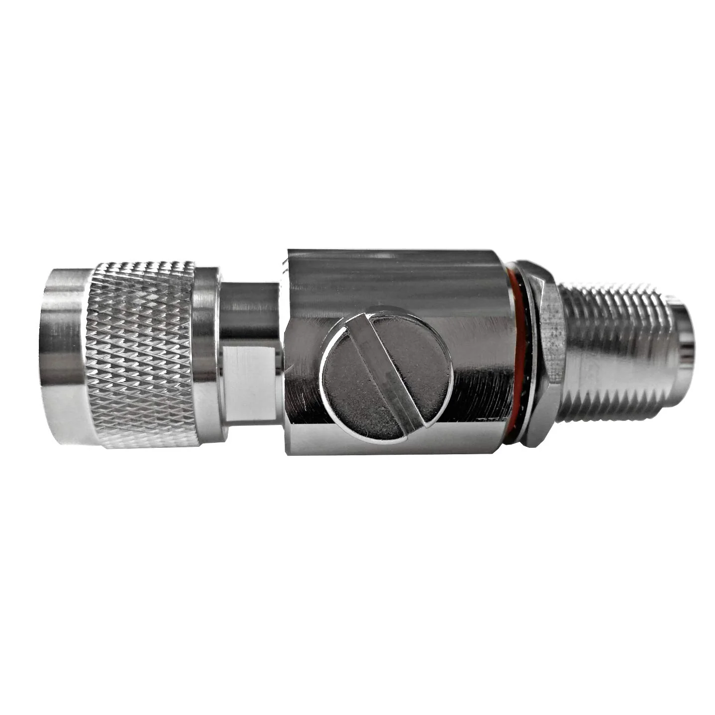 N-Male to N-Female RF Converter/Adapter with Coaxial Cable Lightning Surge Protection - Image 4