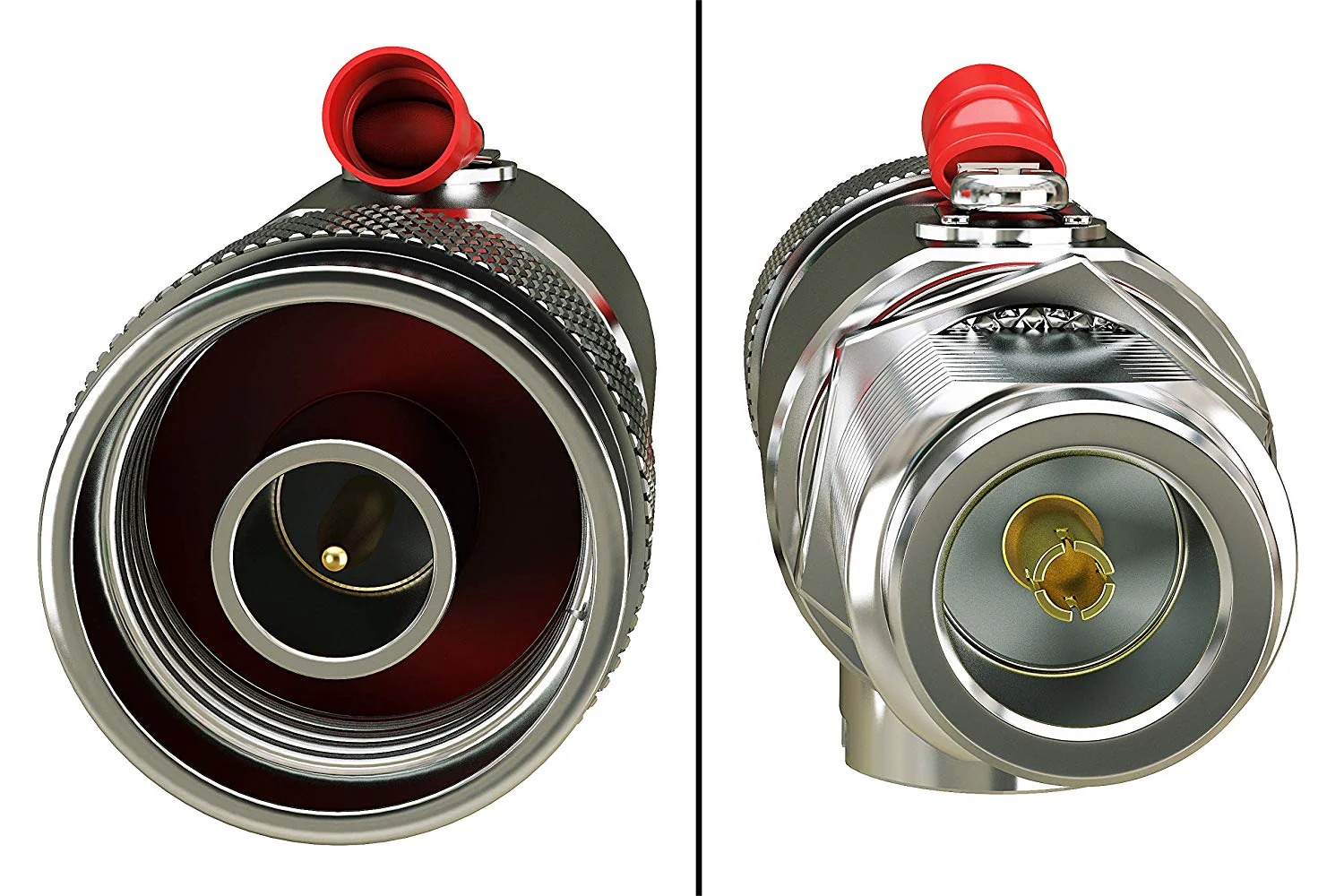 N-Male to N-Female RF Converter/Adapter with Coaxial Cable Lightning Surge Protection - Image 5