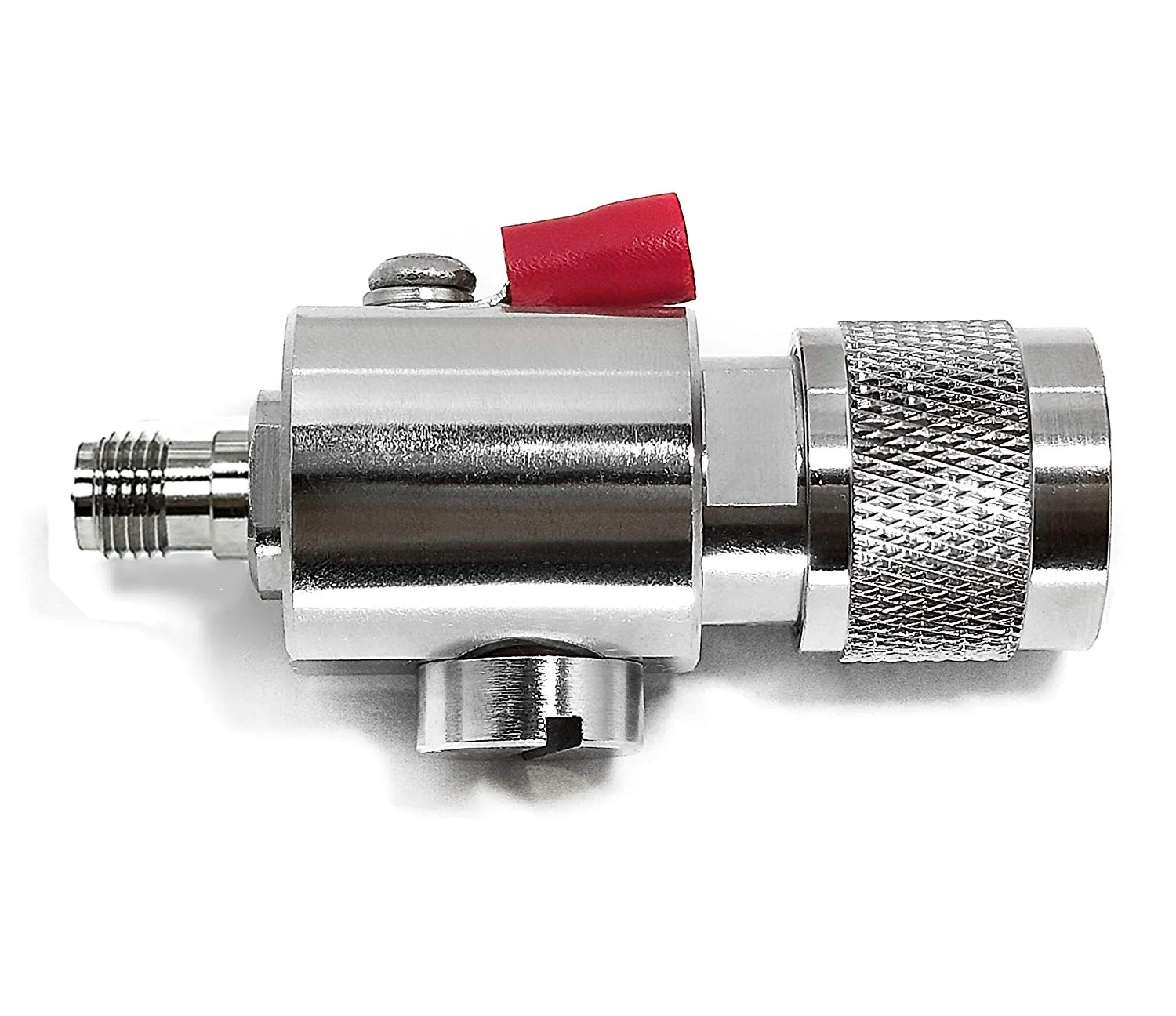 N-Male to RP-SMA Female RF Converter/Adapter with Coaxial Cable Lightning Surge Protection - Image 5