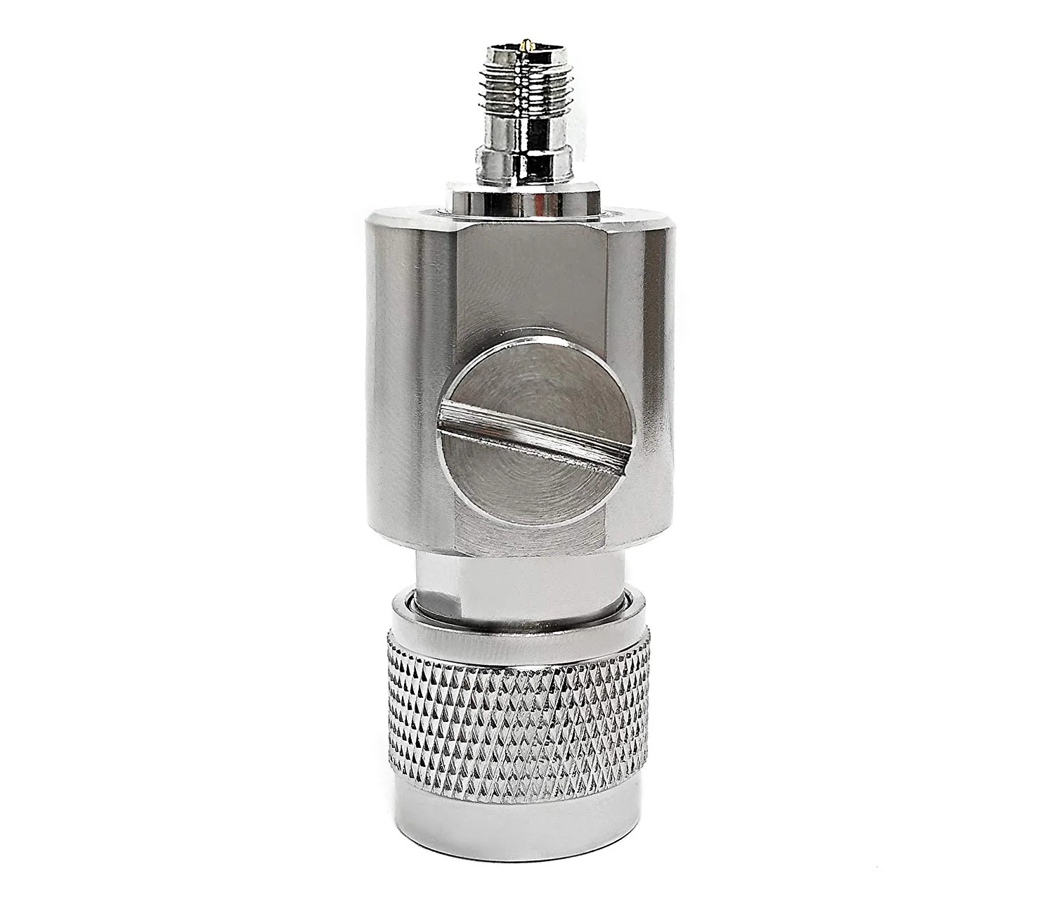 N-Male to RP-SMA Female RF Converter/Adapter with Coaxial Cable Lightning Surge Protection - Image 6