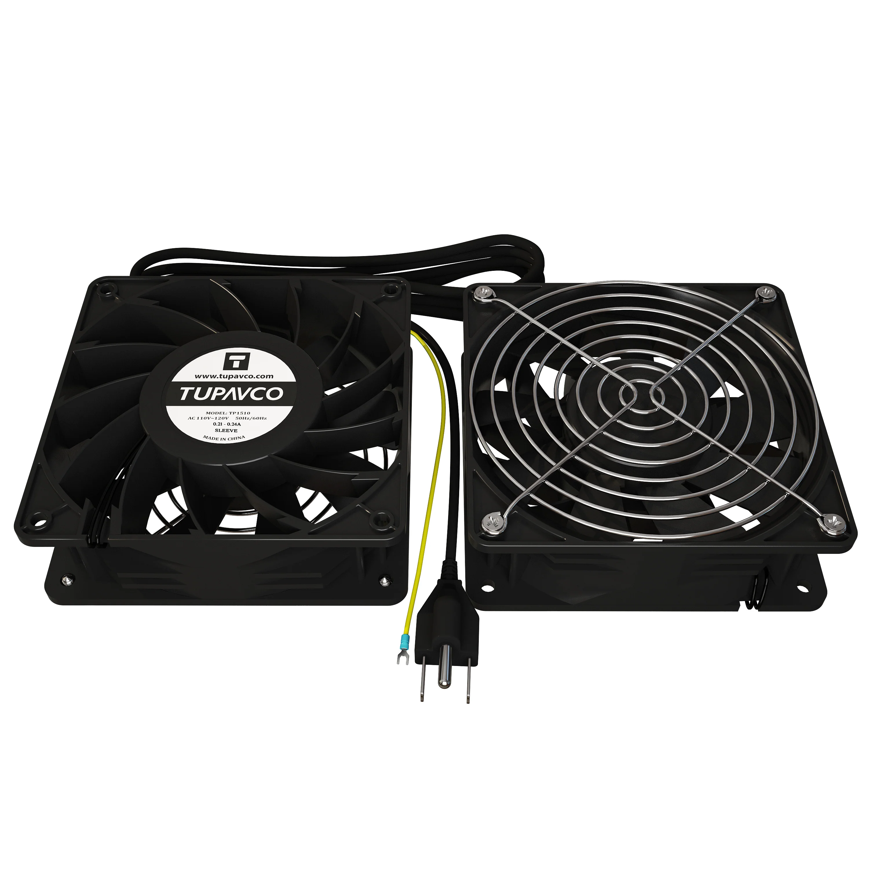 (Extra Strong) Network Cabinet Fan Kit(2pc) Muffin Server Rack Cooling - Image 4