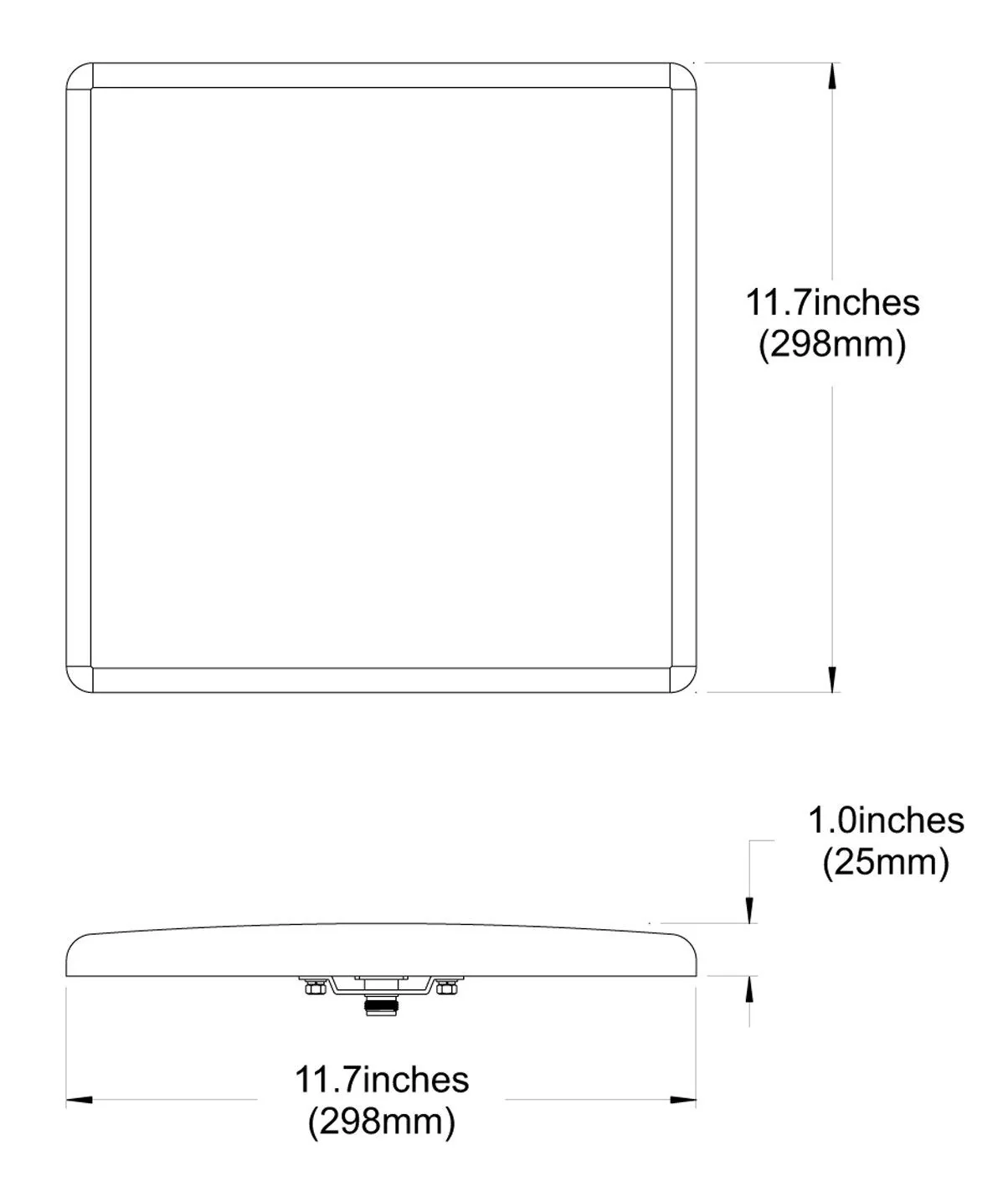 Panel 5Ghz WiFi Antenna - 22dBi - 5Ghz-5.8GHz Wide Range - Outdoor - Directional Wireless - Image 9