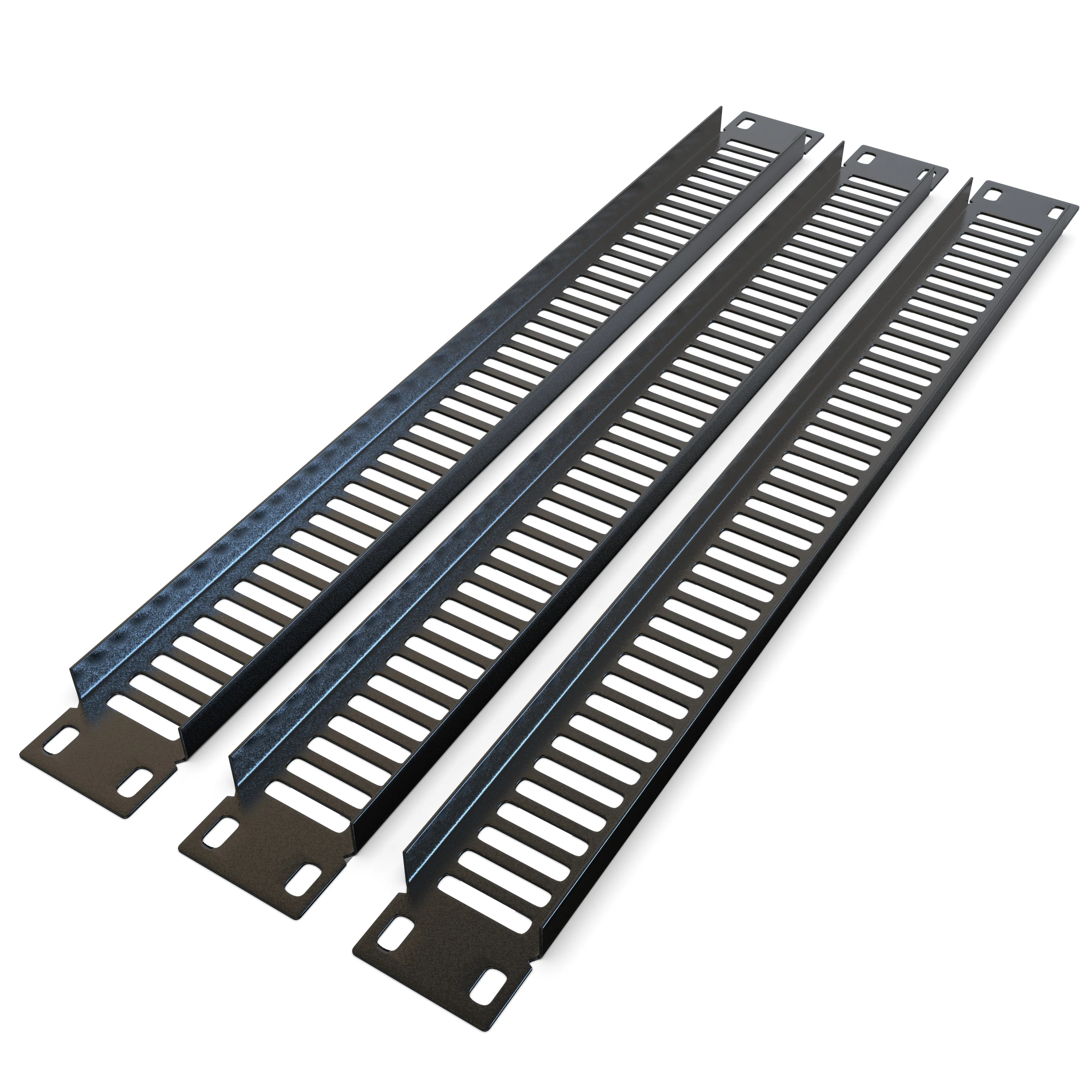 Rackmount Venting Panel - 1U (3 Pack) Spacer for IT/AV 19 inch Network Server Rack Mount Cabinet Enclosure - Image 2