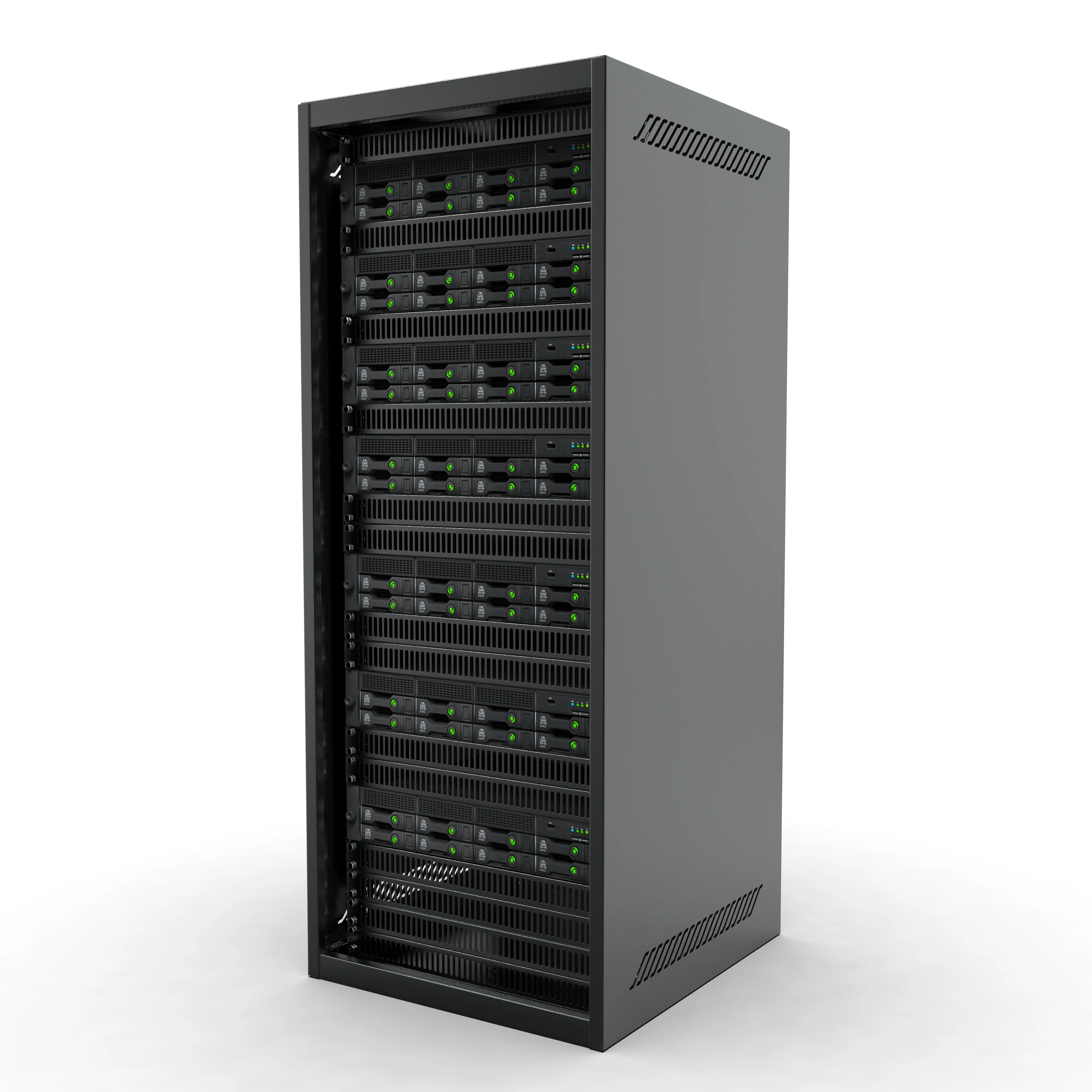 Rackmount Venting Panel - 1U (3 Pack) Spacer for IT/AV 19 inch Network Server Rack Mount Cabinet Enclosure - Image 4