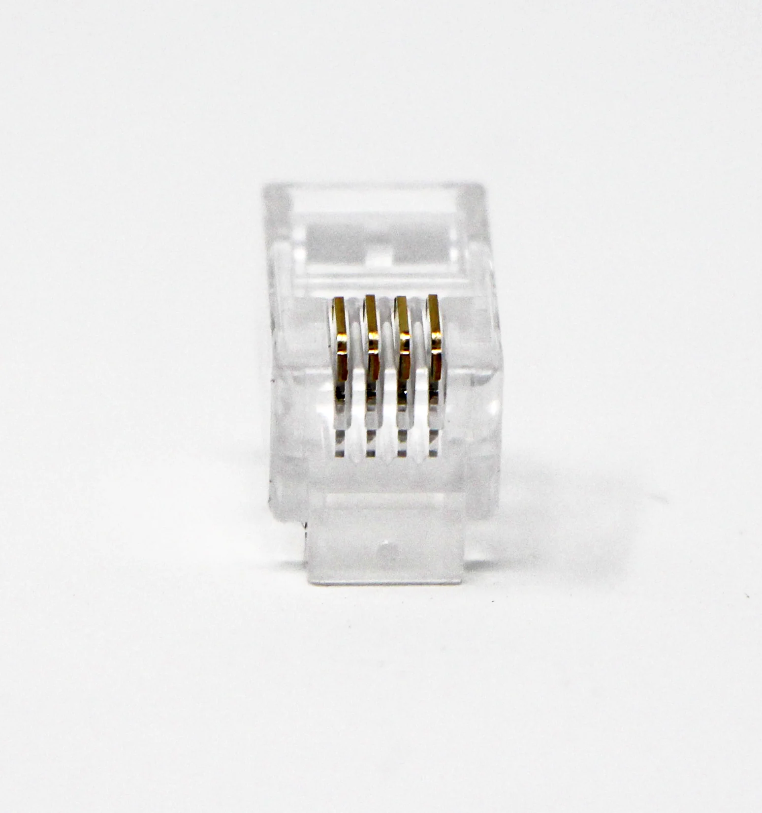 RJ9 Modular Headset Connector (100 Pack Per Bag) 4P4C Phone Connectors - RJ9/RJ10/RJ22 Jack Crimp - Image 5