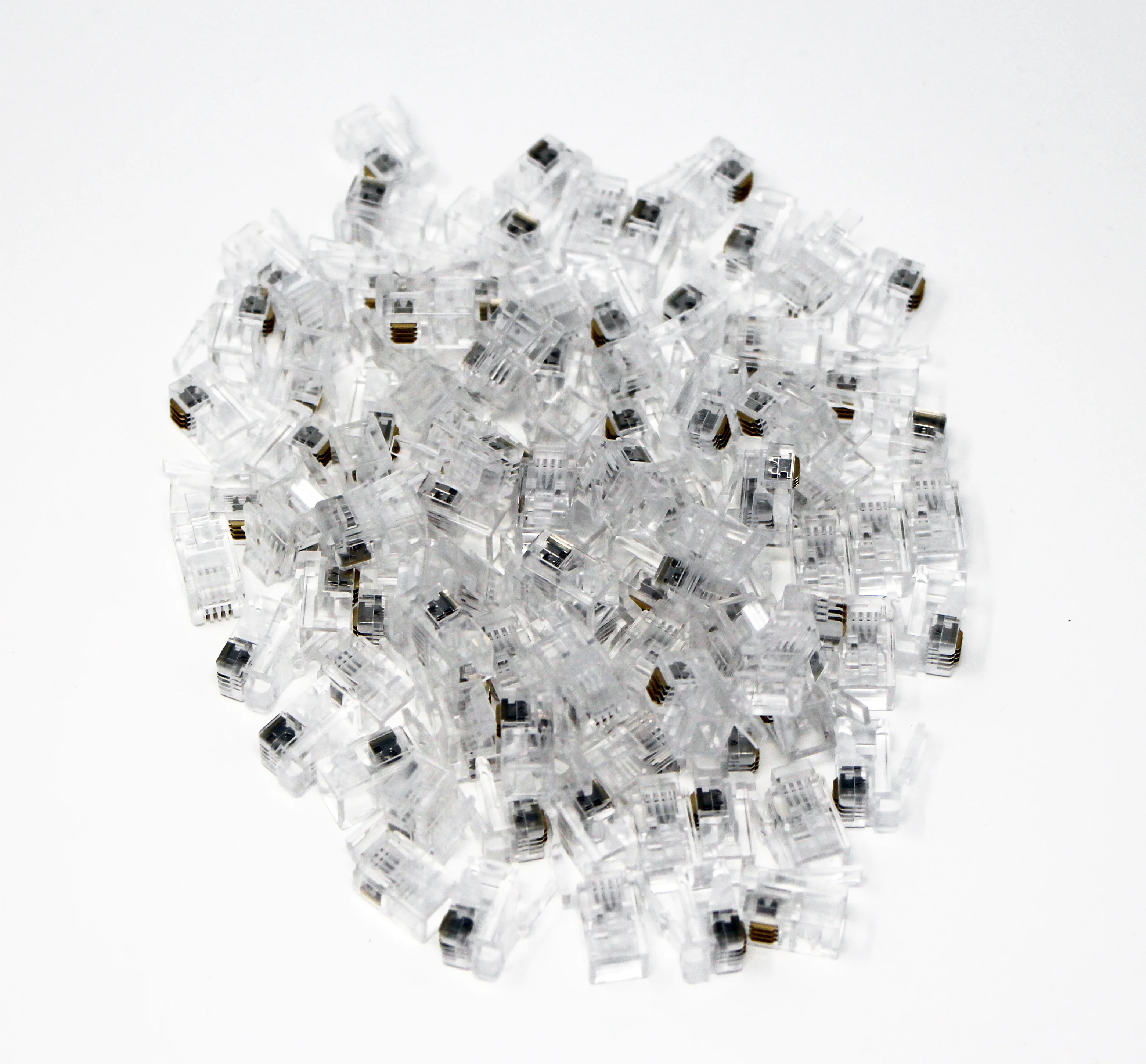 RJ9 Modular Headset Connector (100 Pack Per Bag) 4P4C Phone Connectors - RJ9/RJ10/RJ22 Jack Crimp - Image 8