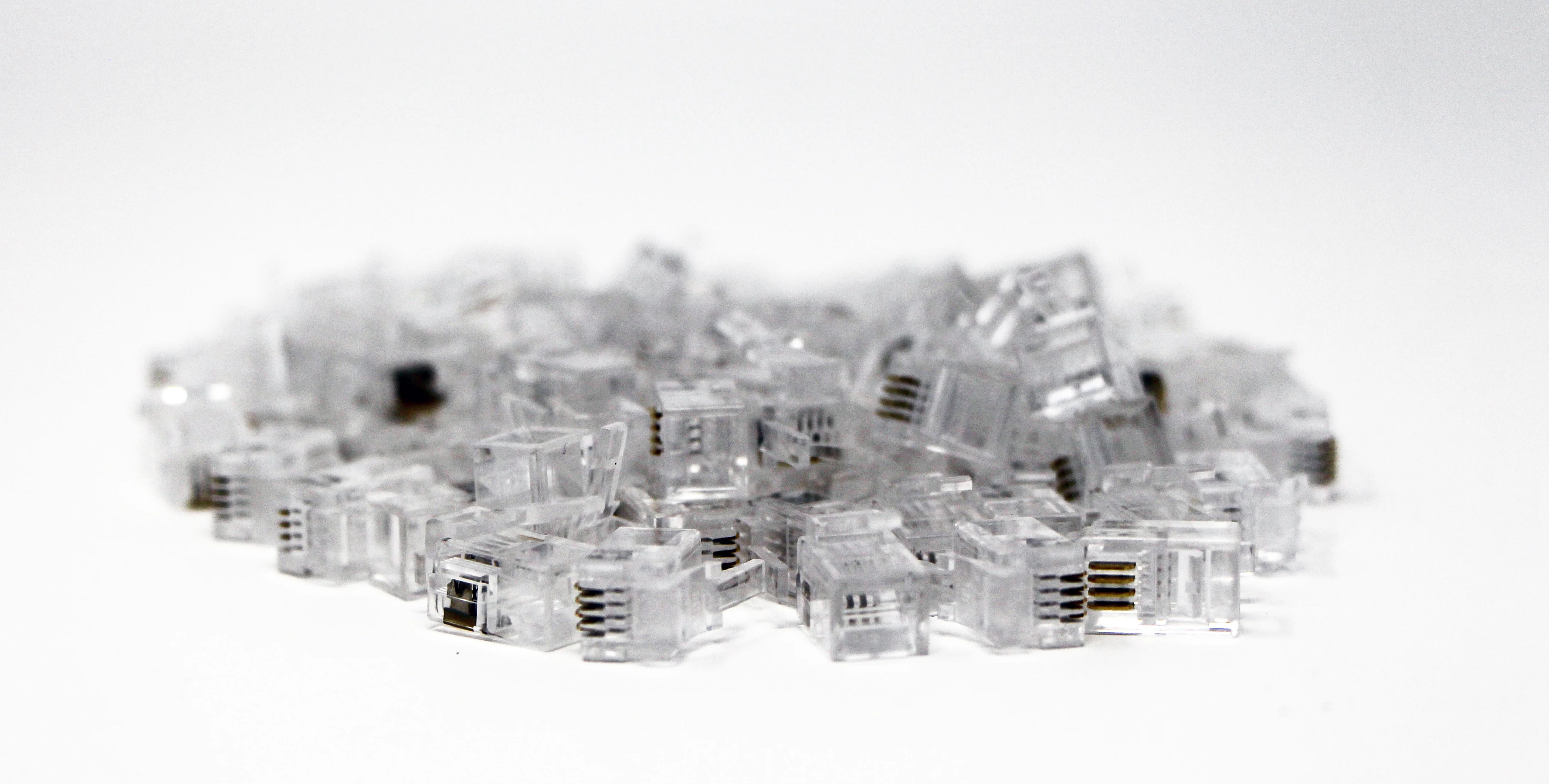 RJ9 Modular Headset Connector (100 Pack Per Bag) 4P4C Phone Connectors - RJ9/RJ10/RJ22 Jack Crimp - Image 9