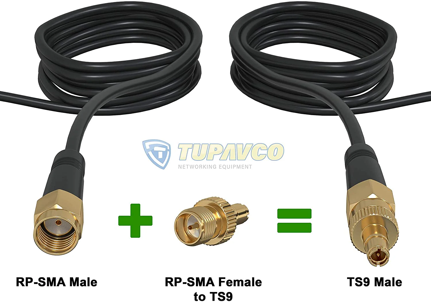 RP-SMA Female to TS9 Adapter (Pack of 2) - Tupavco TP1607 - Image 4
