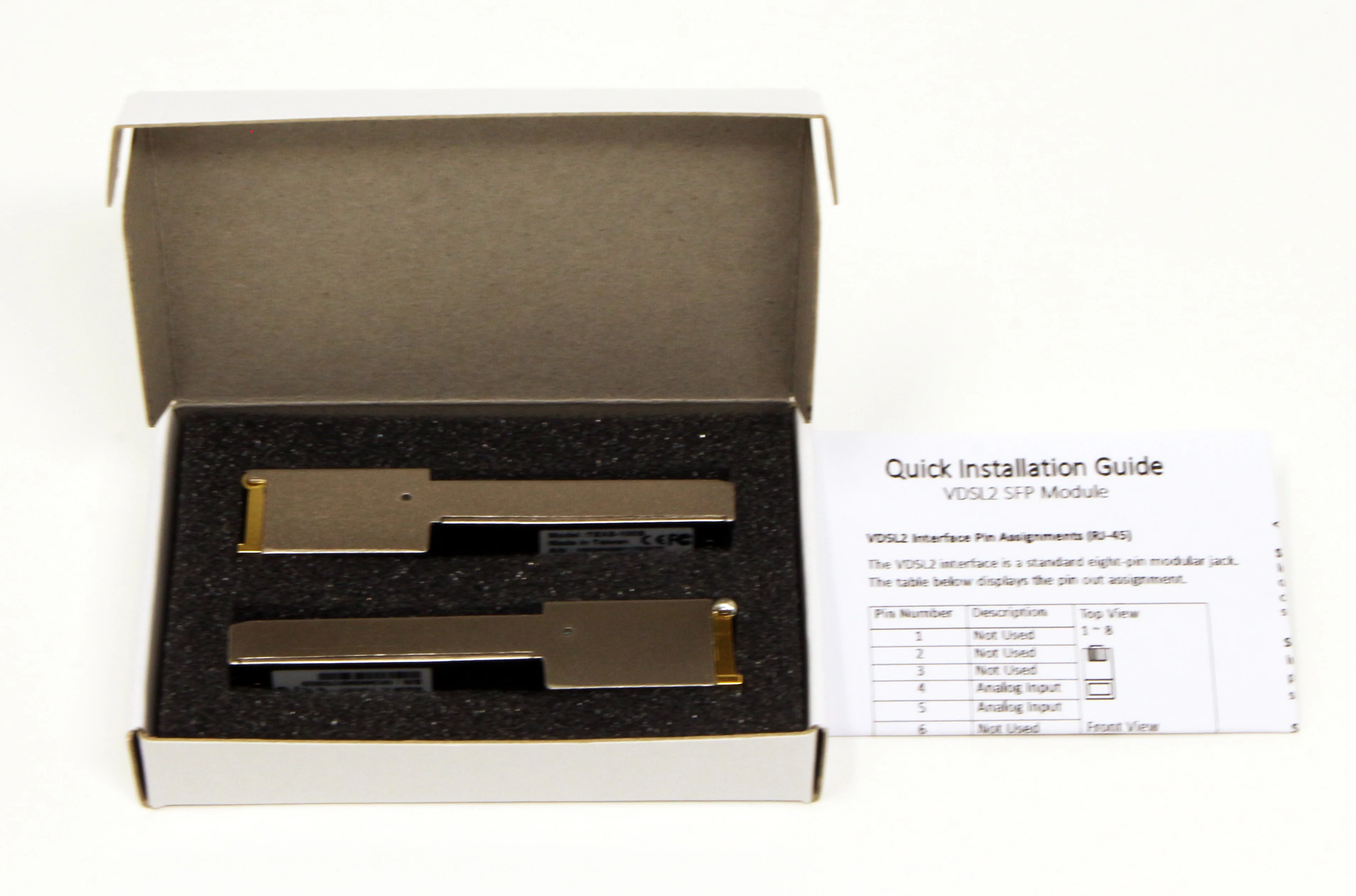 SFP Ethernet Extender Pair of Lan Pluggable Modules Range 1 Mile over Phone Wire or Network Cable VDSL2 - Image 5