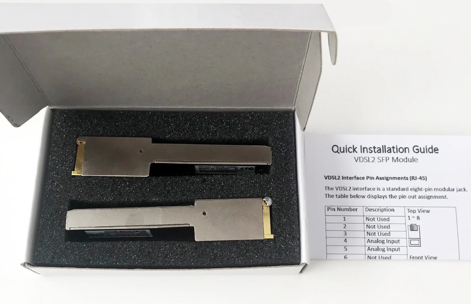 SFP Ethernet Extender Pair of Lan Pluggable Modules Range 1 Mile over Phone Wire or Network Cable VDSL2 - Image 7