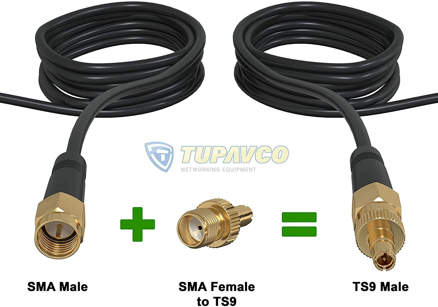 SMA Female to TS9 Adapter (Pack of 2) - Tupavco TP1608 - Image 4