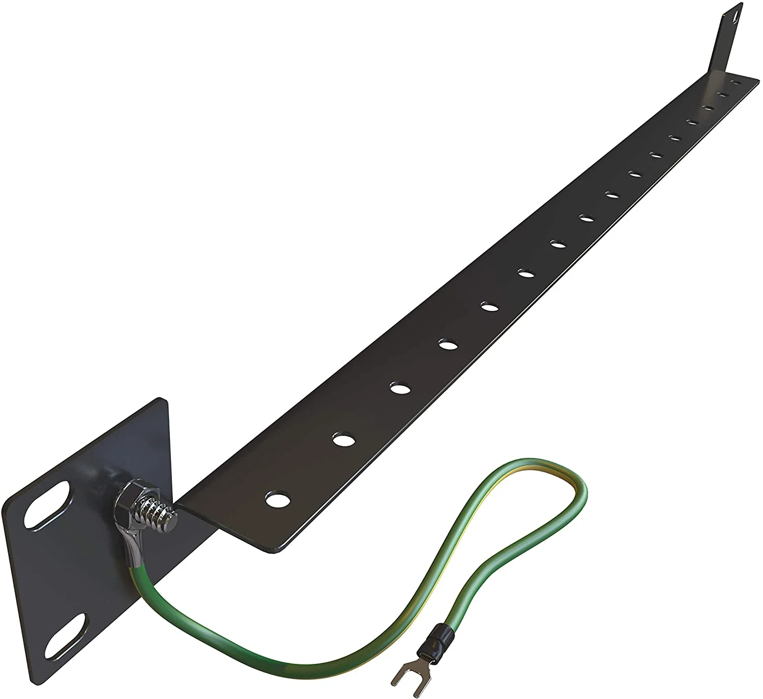 Server Rack Rail 1U 19" (Front Mount) 16 Screw Slots Capacity for Network Cabinet - Image 2