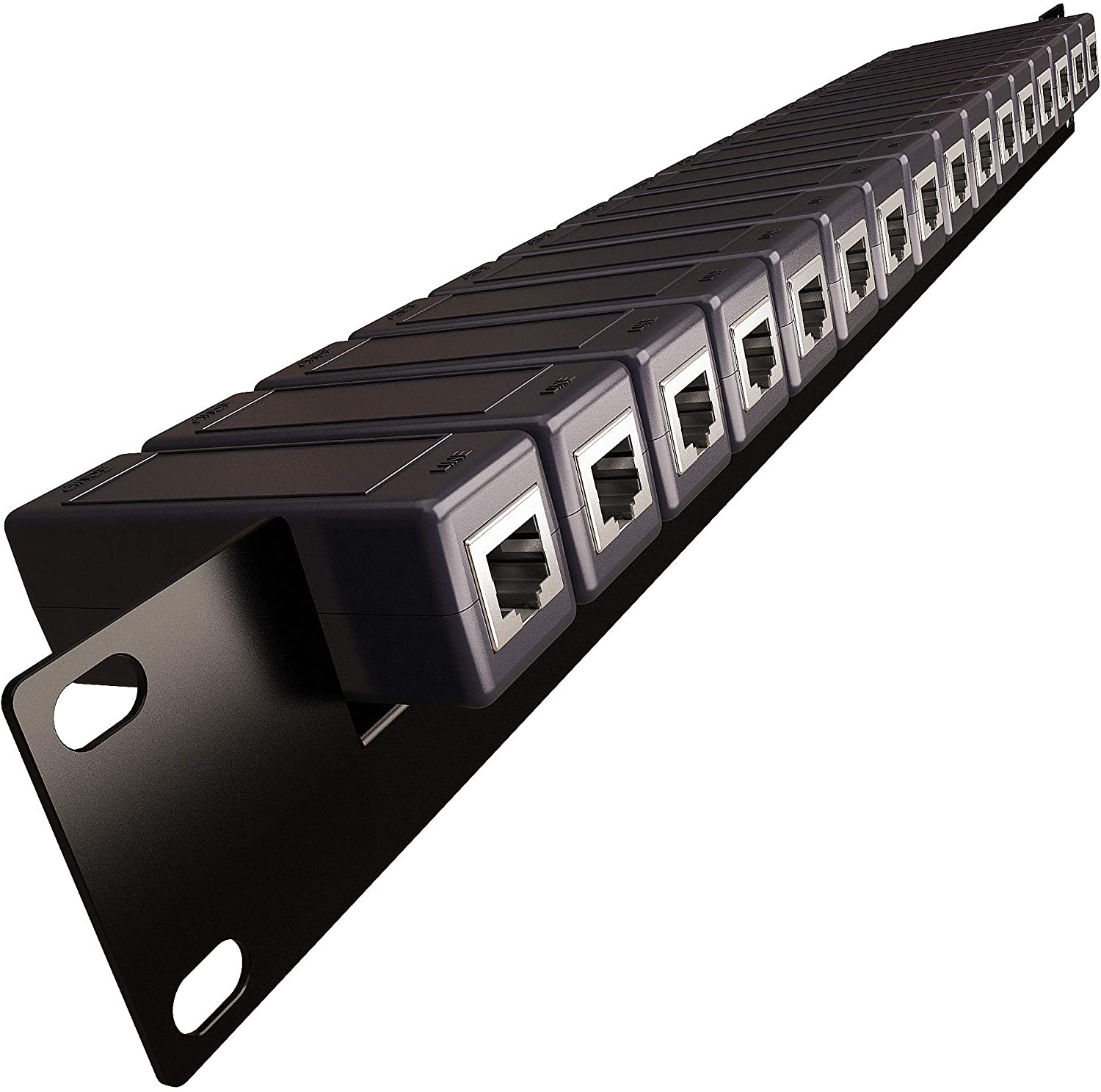 Server Rack Rail 1U 19" (Front Mount) 16 Screw Slots Capacity for Network Cabinet - Image 6