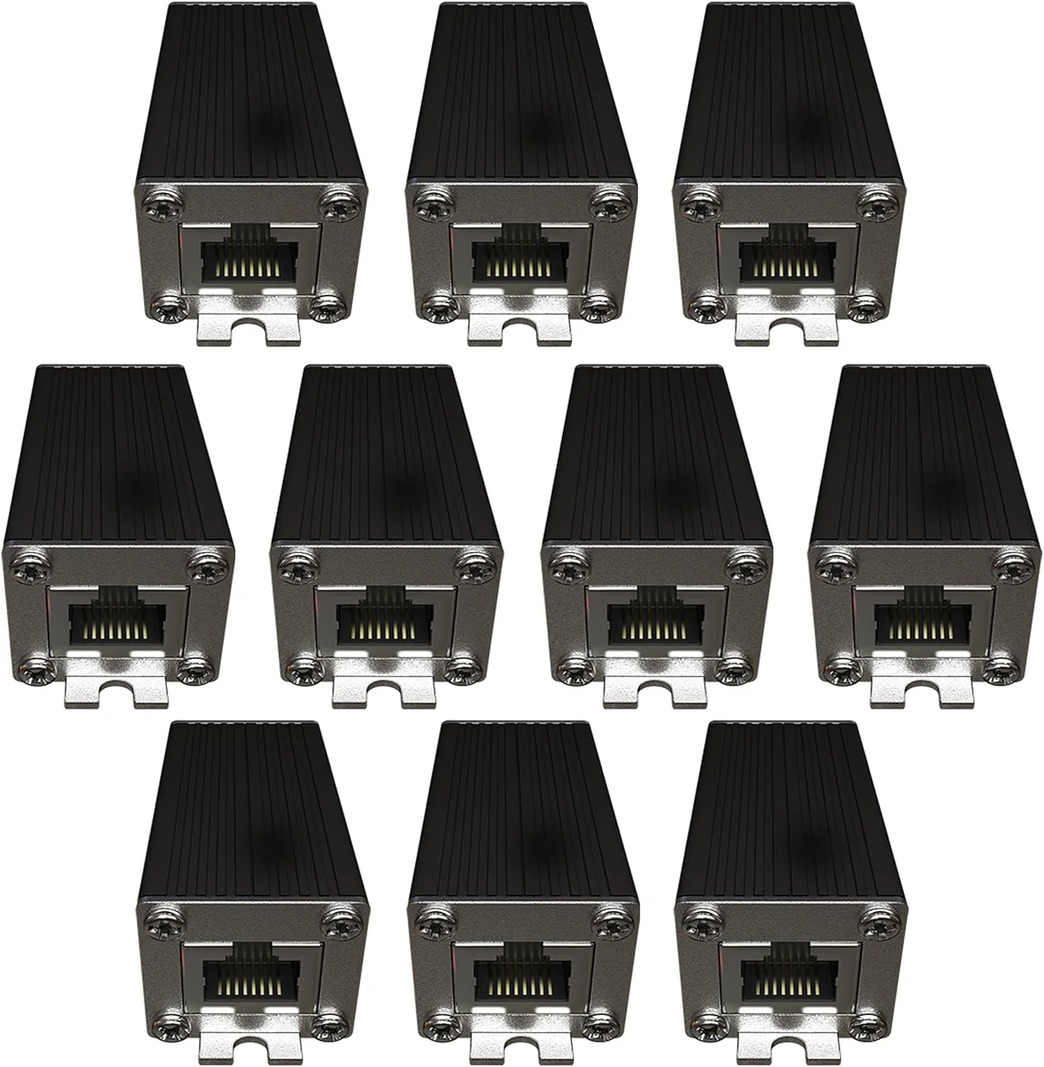 Tupavco TP325 Ethernet Surge Protector / 2.5 Gigabit PoE++ 150W / Gas Discharge Tube (10 Pack)