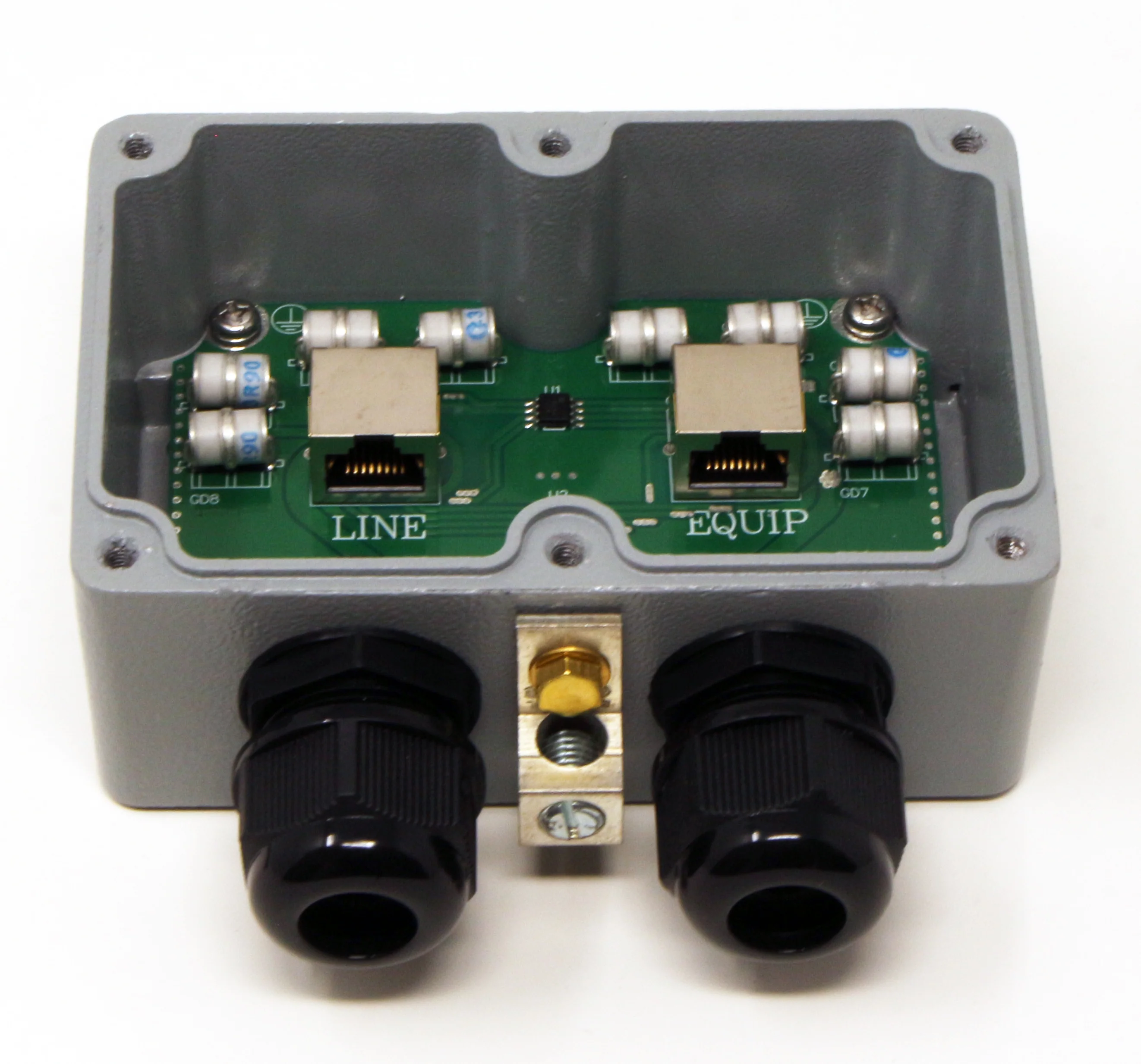 Waterproof Outdoor Ethernet Surge Protector - PoE Gigabit 1000 Mbs Thunder/Lightning Protection - Image 4