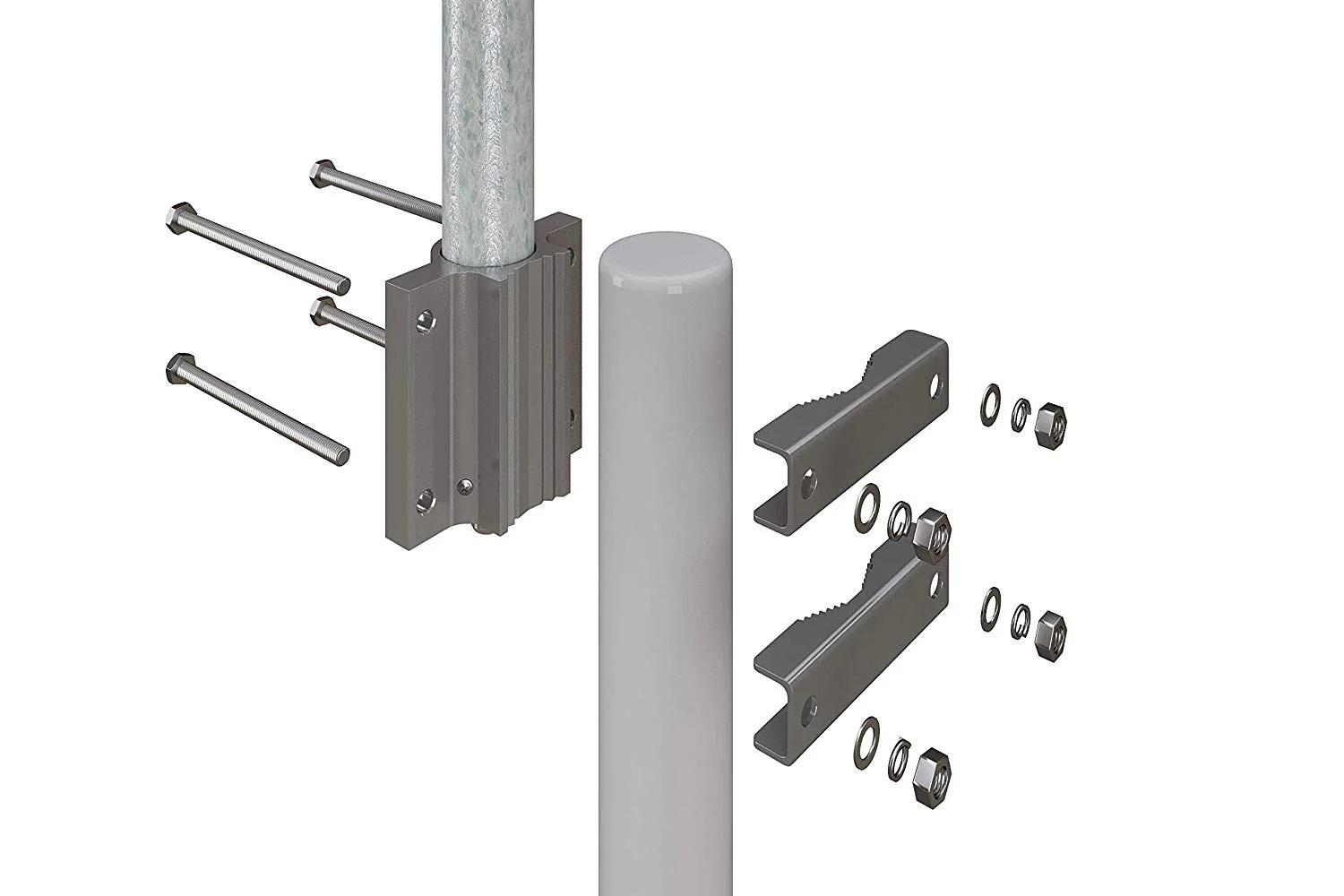 WiFi Outdoor Omni Antenna High Gain 15dB 2.4Ghz Weatherproof Network Extender Roof Signal Amplifier - Image 4