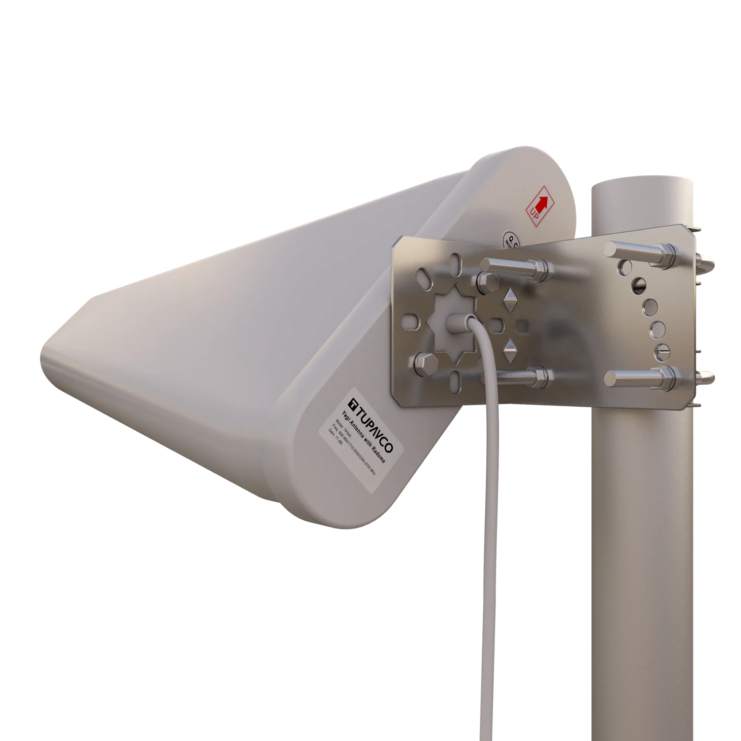 Yagi Directional Roof Antenna 3G/4G/LTE Wide Band 11dBi 698MHz to 2.7GHz Cell Phone Signal Booster - Image 5