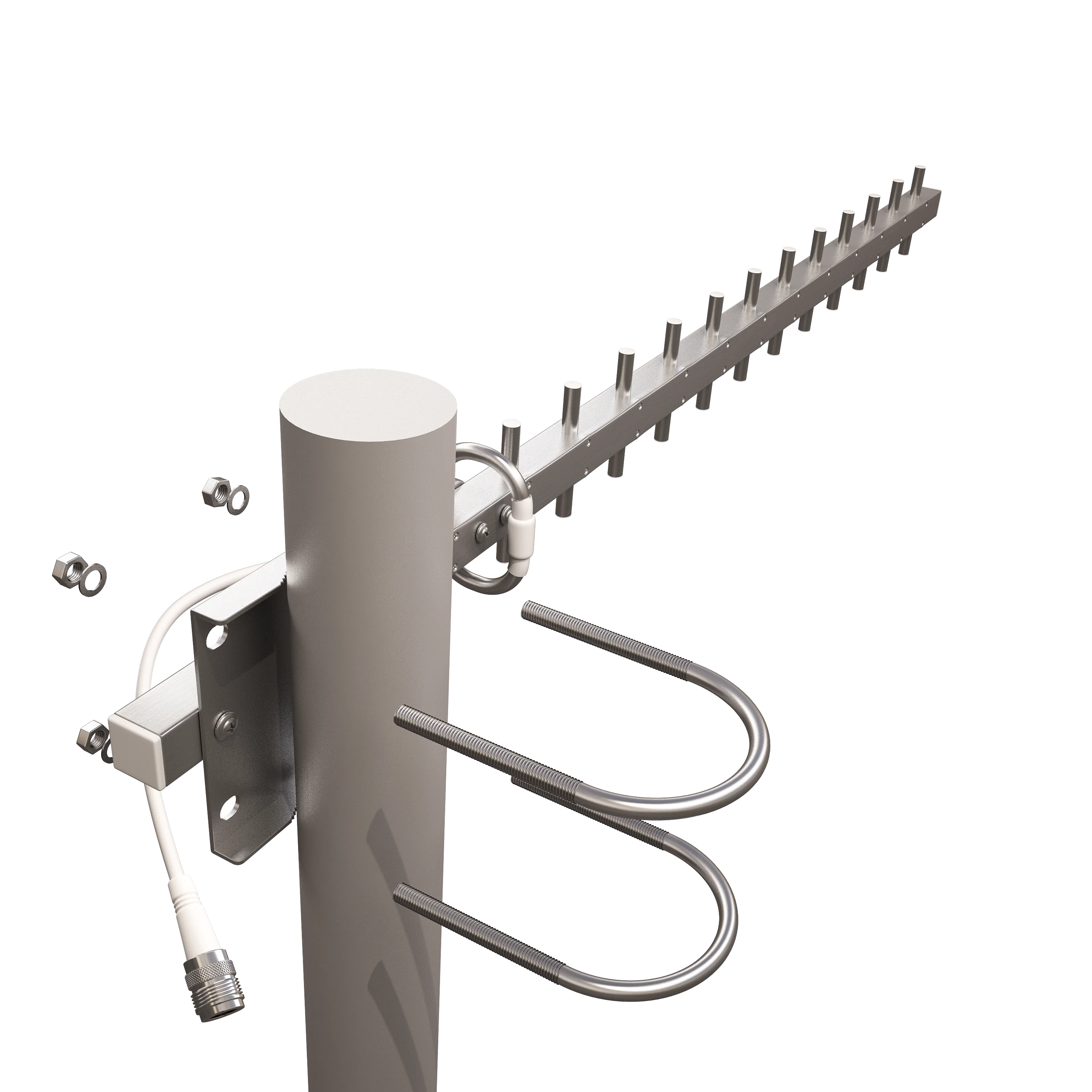 Yagi Wi-Fi Antenna 2.4GHz 15dBi H:30° V:25° Outdoor Directional Wireless N-female - Image 3