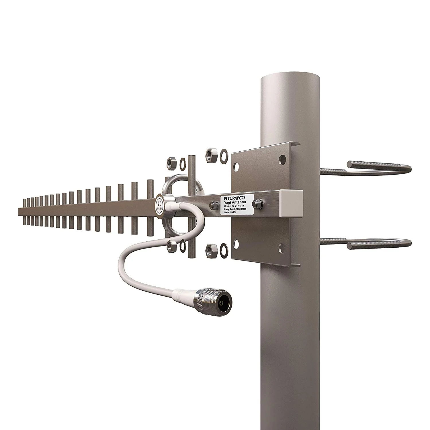 Yagi WiFi Antenna 2.4GHz 17dBi Angle H:25° V:24 Outdoor Directional Wireless - Image 3