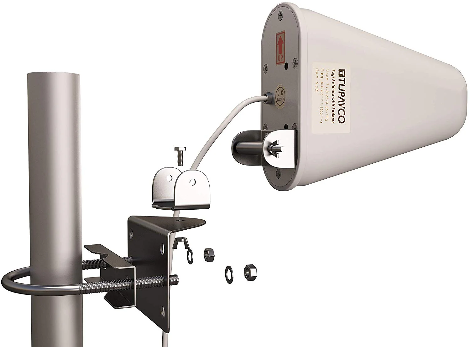 WiFi Antenna Dual Band - (2.4GHz) and (5GHz/5.8GHz) 9dBi - Medium Range Directional LAN Network - Image 4